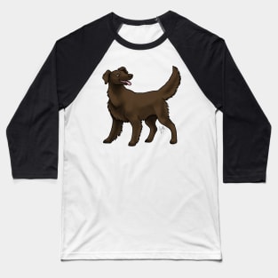 Dog - Flat-Coated Retrievers - Liver Baseball T-Shirt